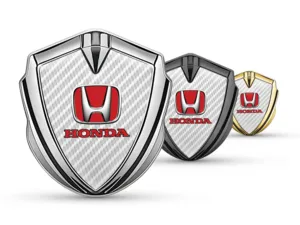 Honda Emblem Auto Abzeichen Renn Design Glänzend Finish